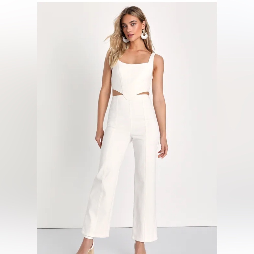 Elegant White Jumpsuit